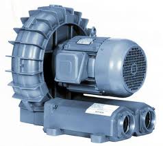 Regen Blower Illustration showing a regenerative blower